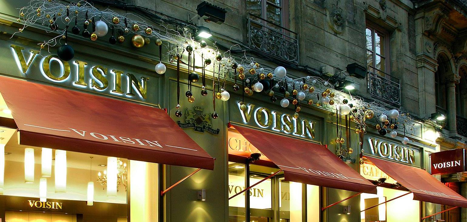 Devanture magasin Voisin