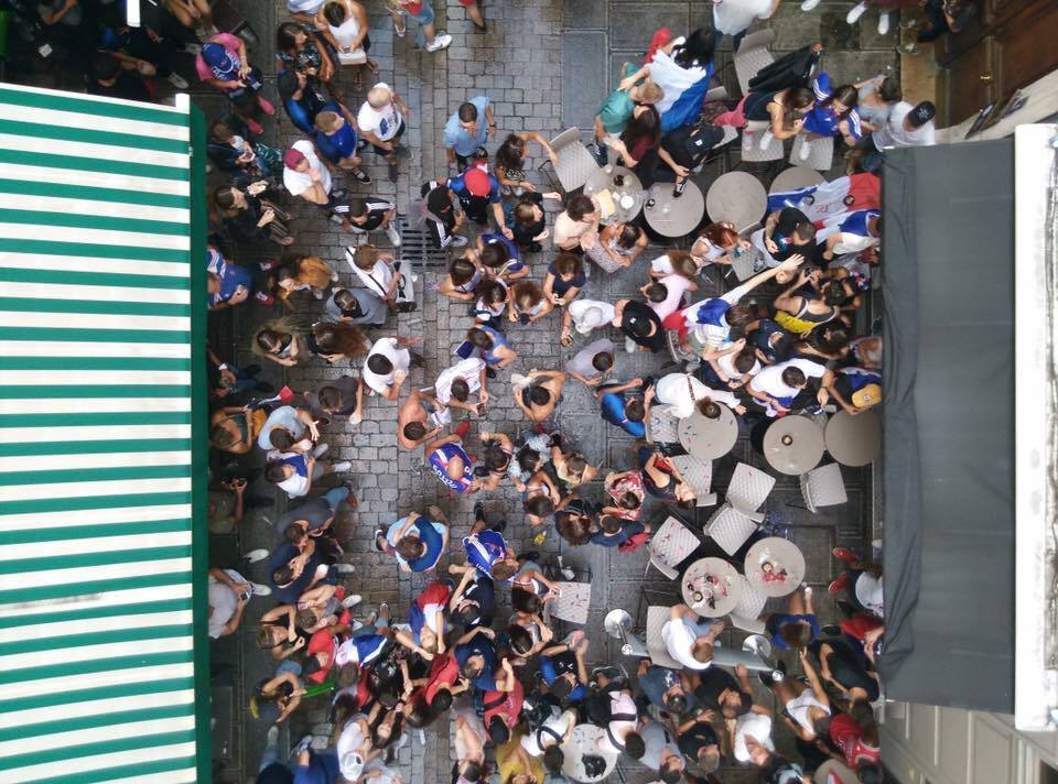 terrasse du Plein Sud vue du haut
