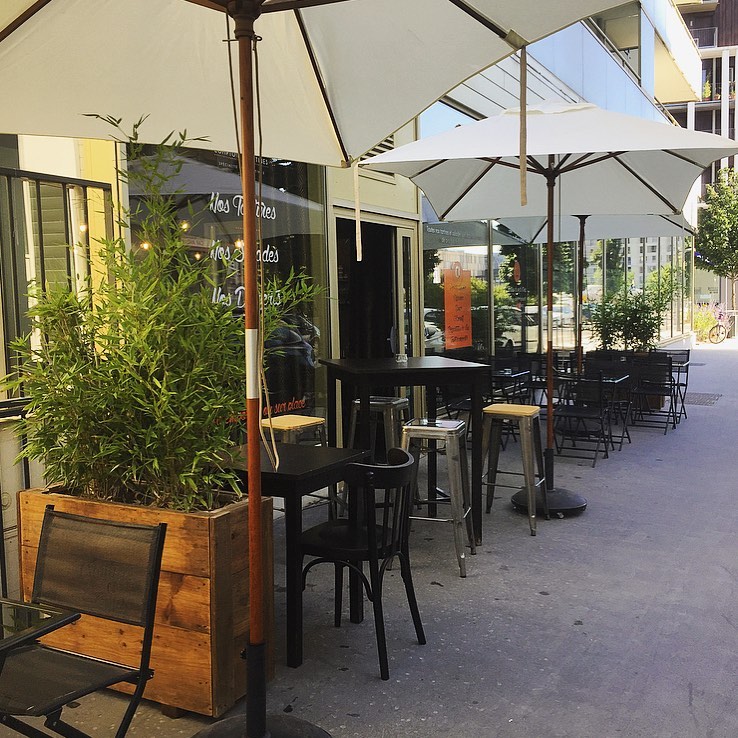 terrasse d'été 