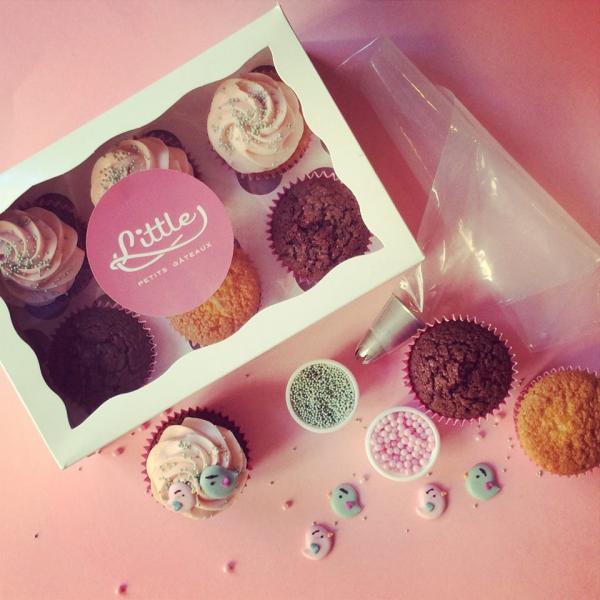 Boîte de cupcakes