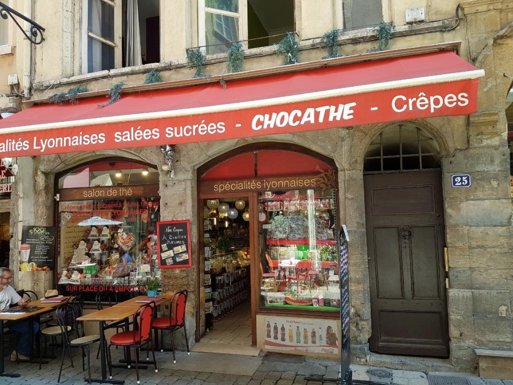 terasse su Chocathé, salon de thé