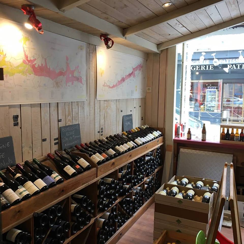 Une cave à vin