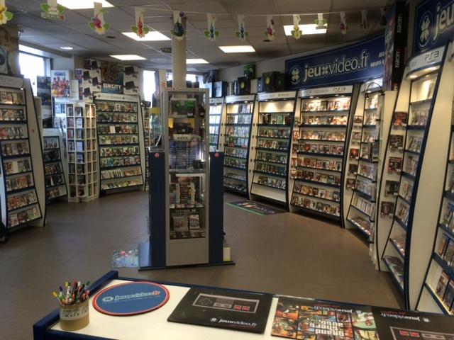 Photo des étales du magasin