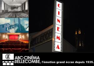 pancarte lumineuse du cinéma Lumière Bellecour