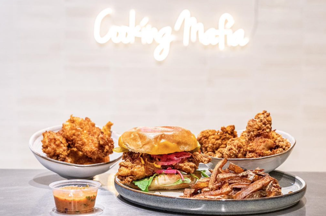 Burgers, frites, nuggets faits maison