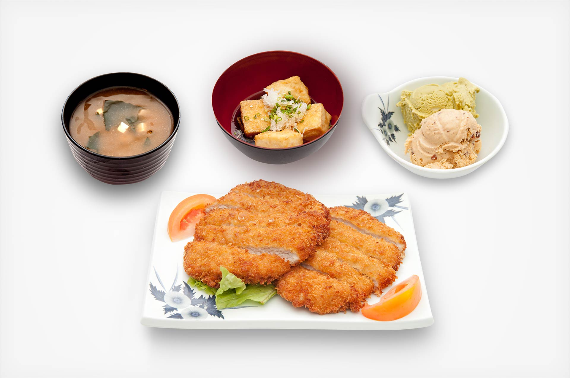 poulet pané et entrées chinoises