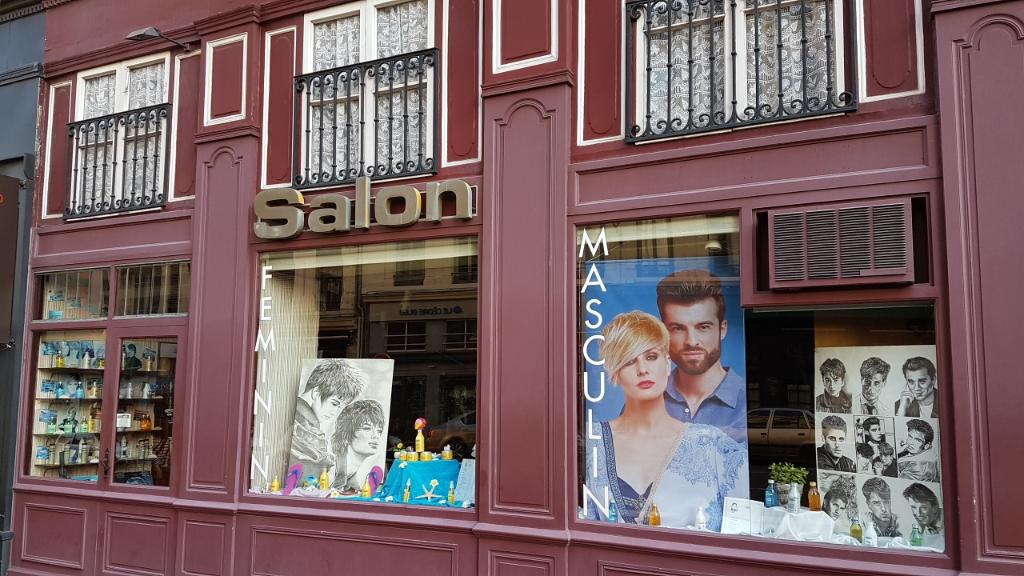salon coiffure vintage hommes et femmes