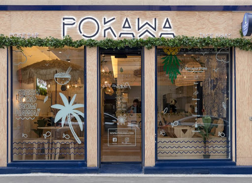 Pokawa, poké, produits frais, bols