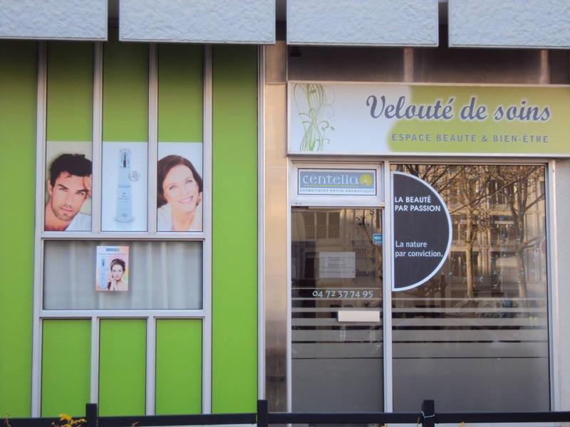 devanture de velouté de soins