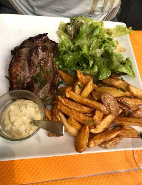 plat steak frites 