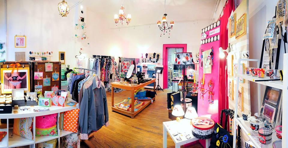 Intérieur du magasin Les Audacieuses
