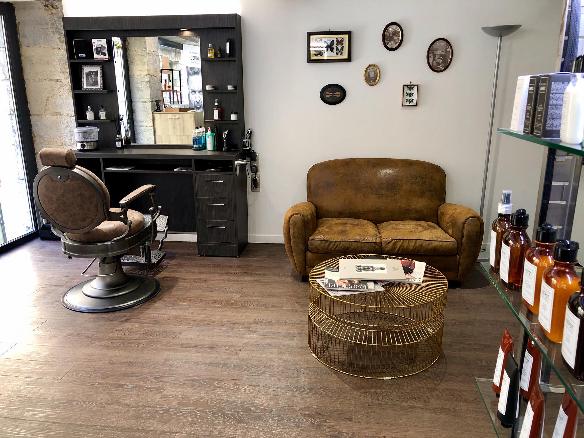 Intérieur du salon Wilfrid Karloff