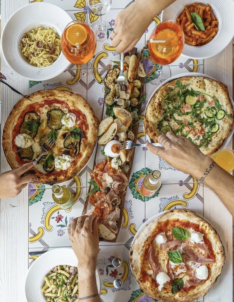 cuisine italienne pâtes pizza