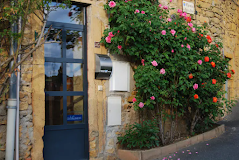 entrée de la chambre d'hôtes des Terrasses Dorées