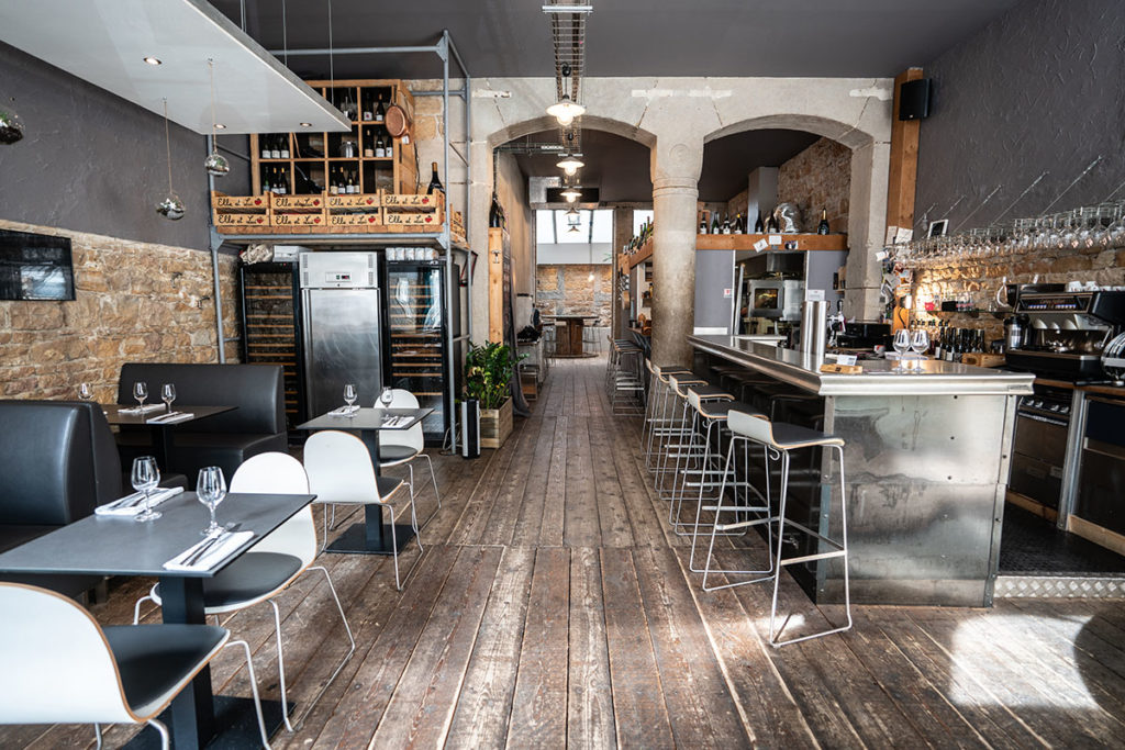 salle, bar, tabouret