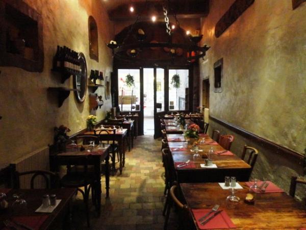 intérieur d'un bouchons lyonnais