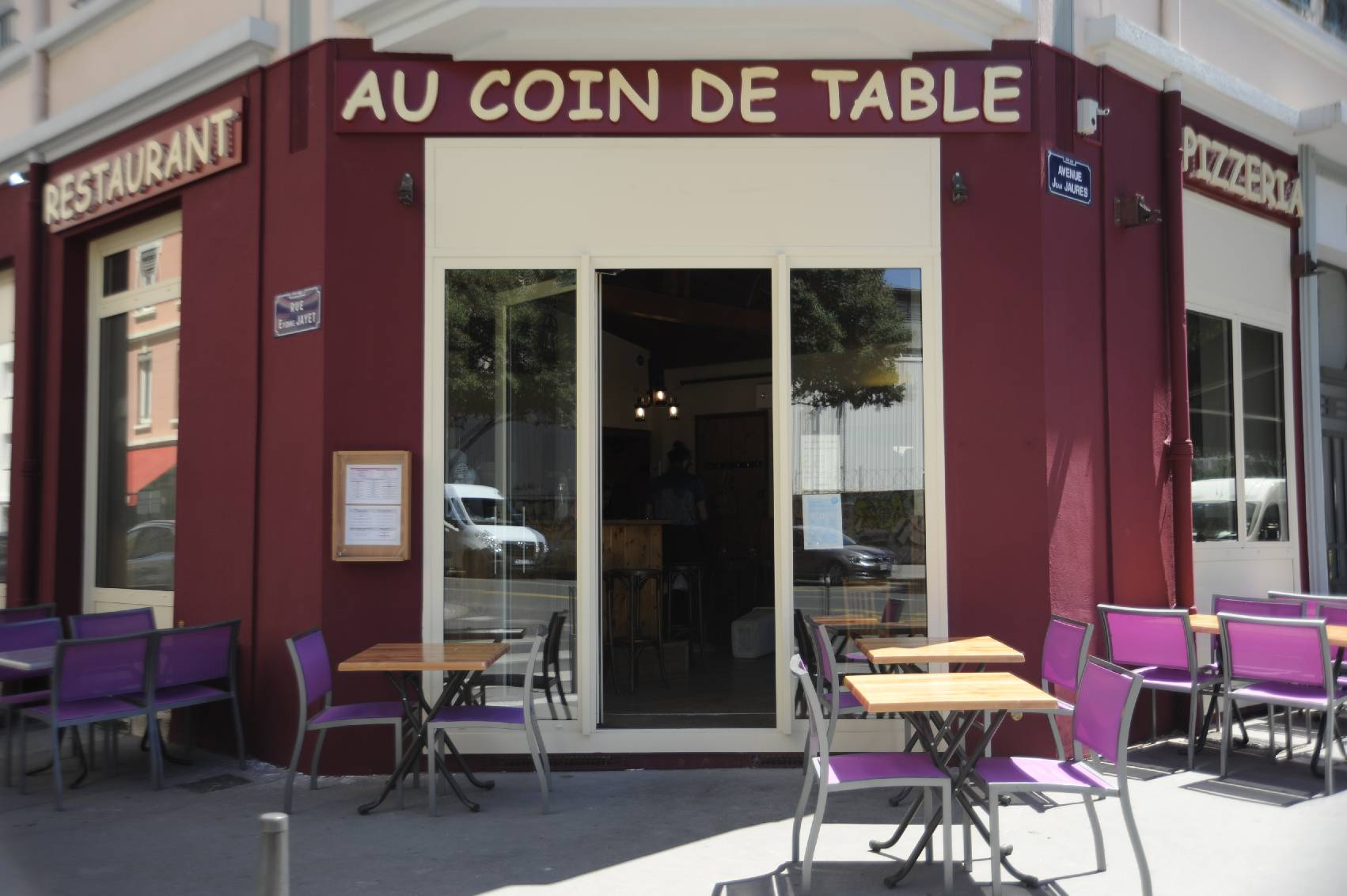 pizzeria, restaurant, terasse