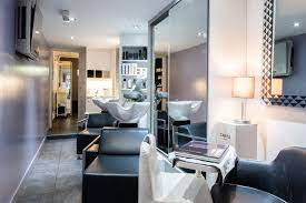 beauté, salon, visage, soin