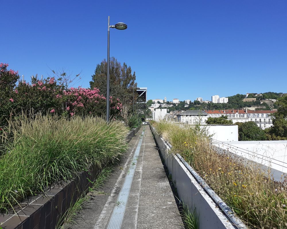 Jardins suspendus, jardin communautaire, jardin perrache