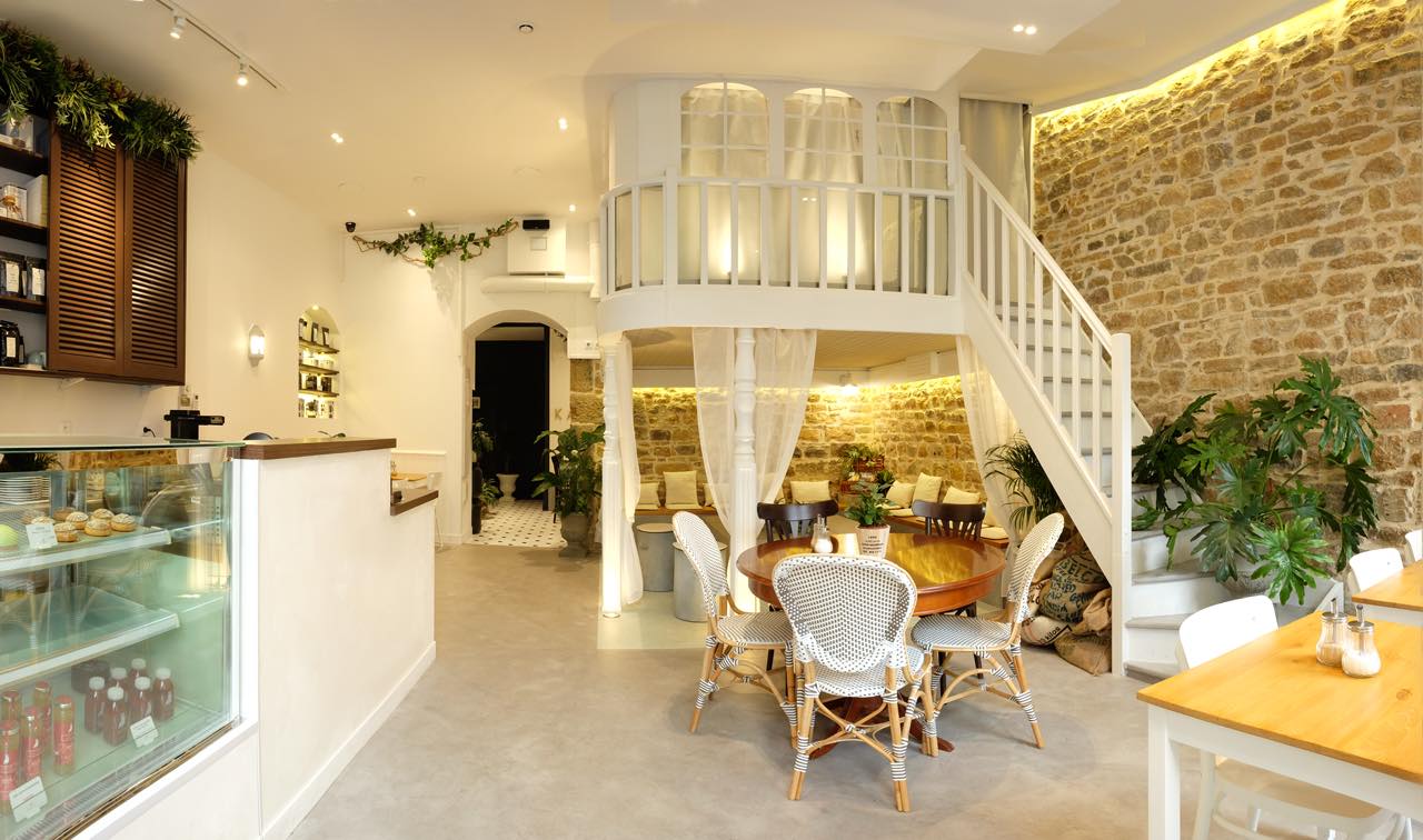 Intérieur café