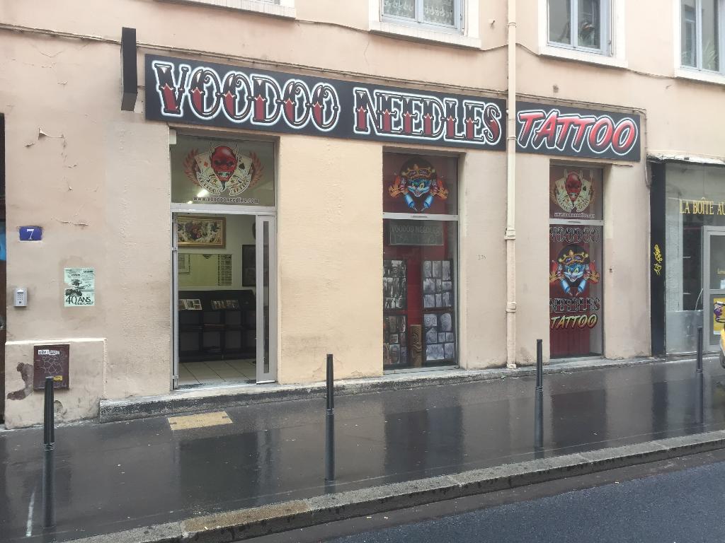 devanture du tatoueur à lyon