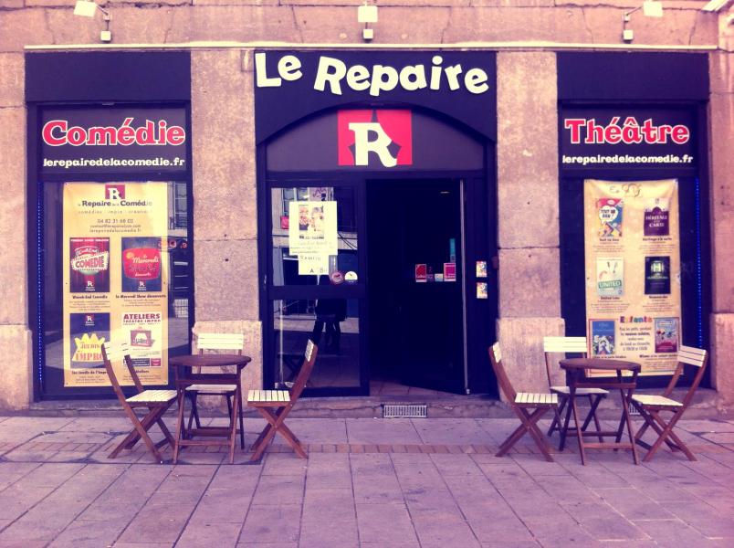 Entrée du Repaire de la Comédie