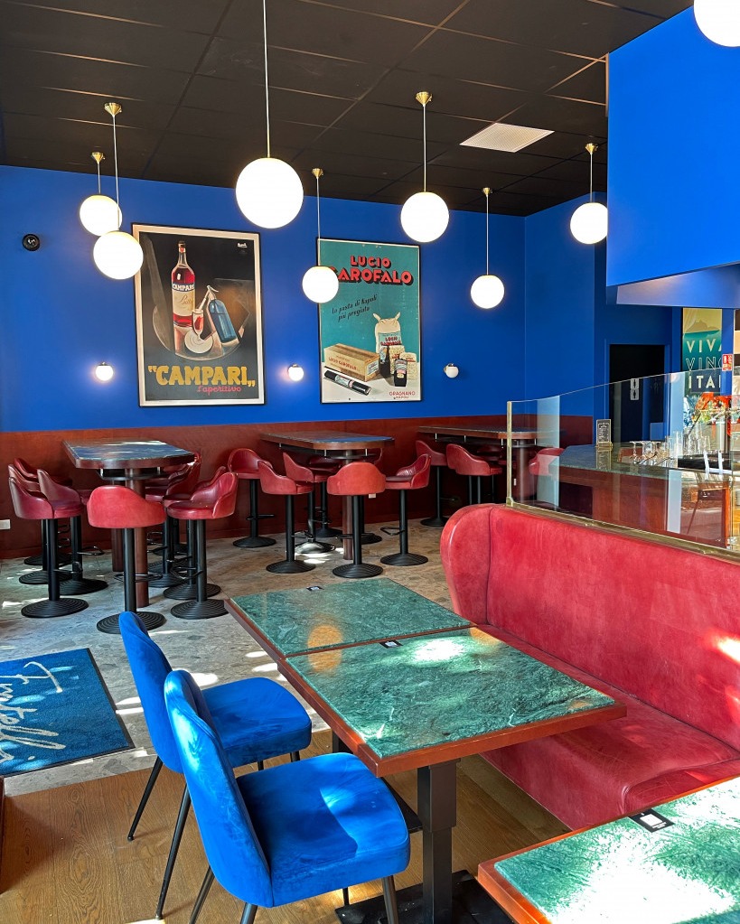 Intérieur du restaurant Fratelli