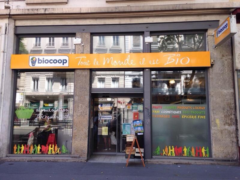 devanture du biocoop de saxe 