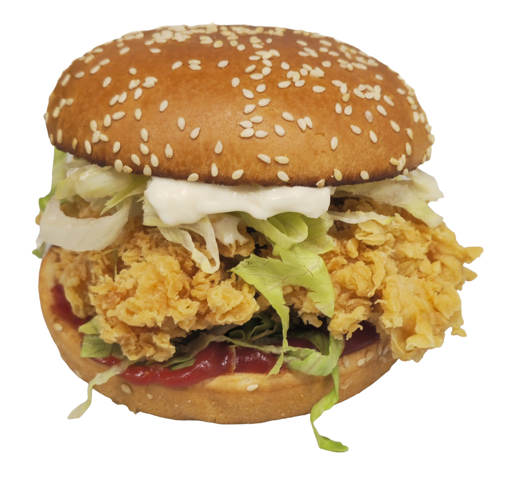 Crispy burger