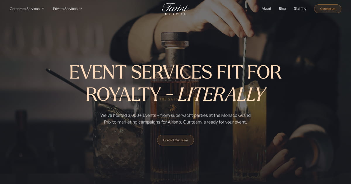 Twist Events - Mobile Bar in Bismarck