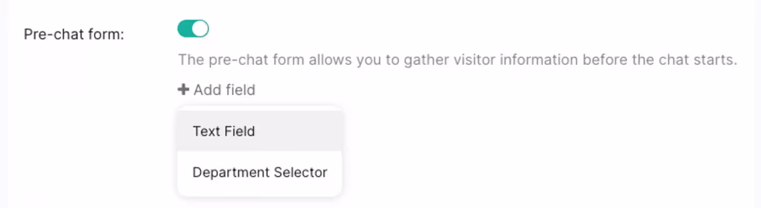 Captación de clientes potenciales en un widget omnicanal