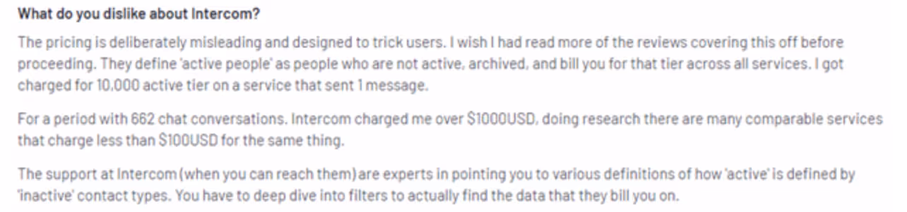 Intercom prijsoverzicht