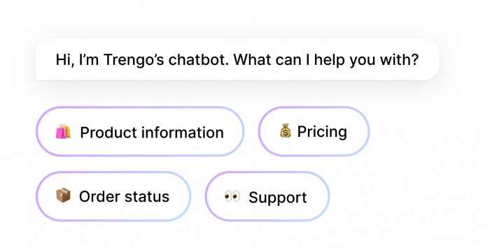 chatbot en Trengo