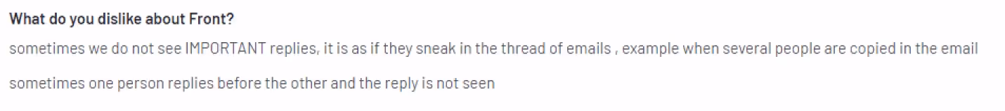 Zendesk vs. Front recensie