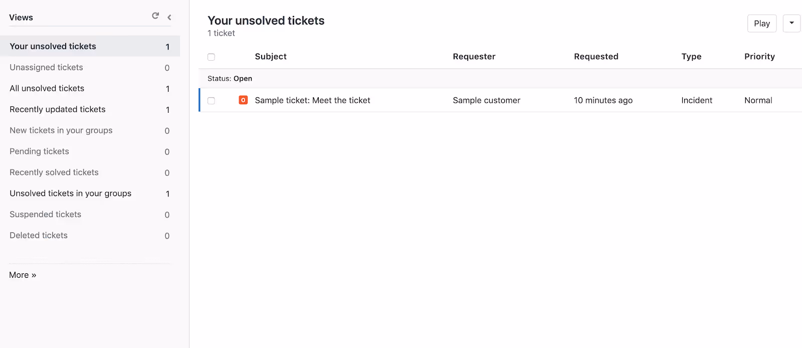 Zendesk ticketing systeem