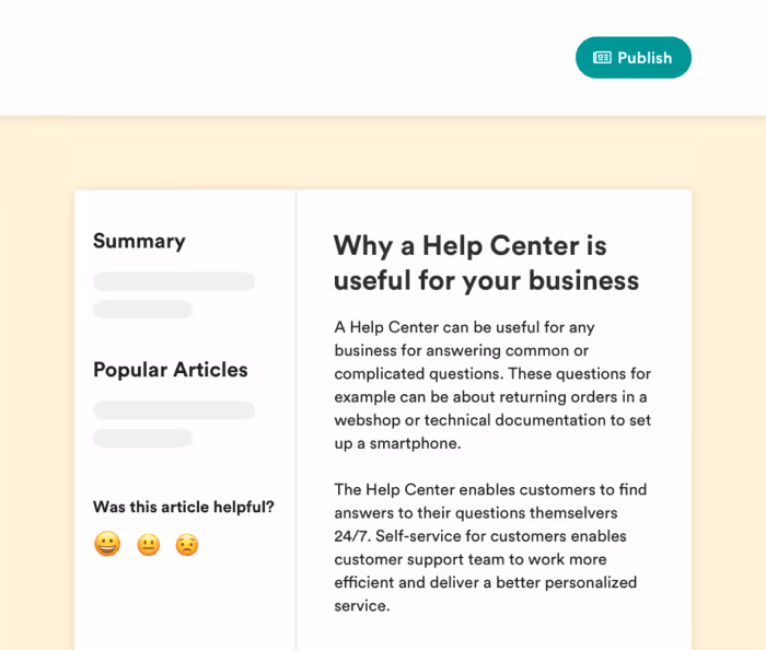Waarom een helpcentrum nuttig is voor uw bedrijf