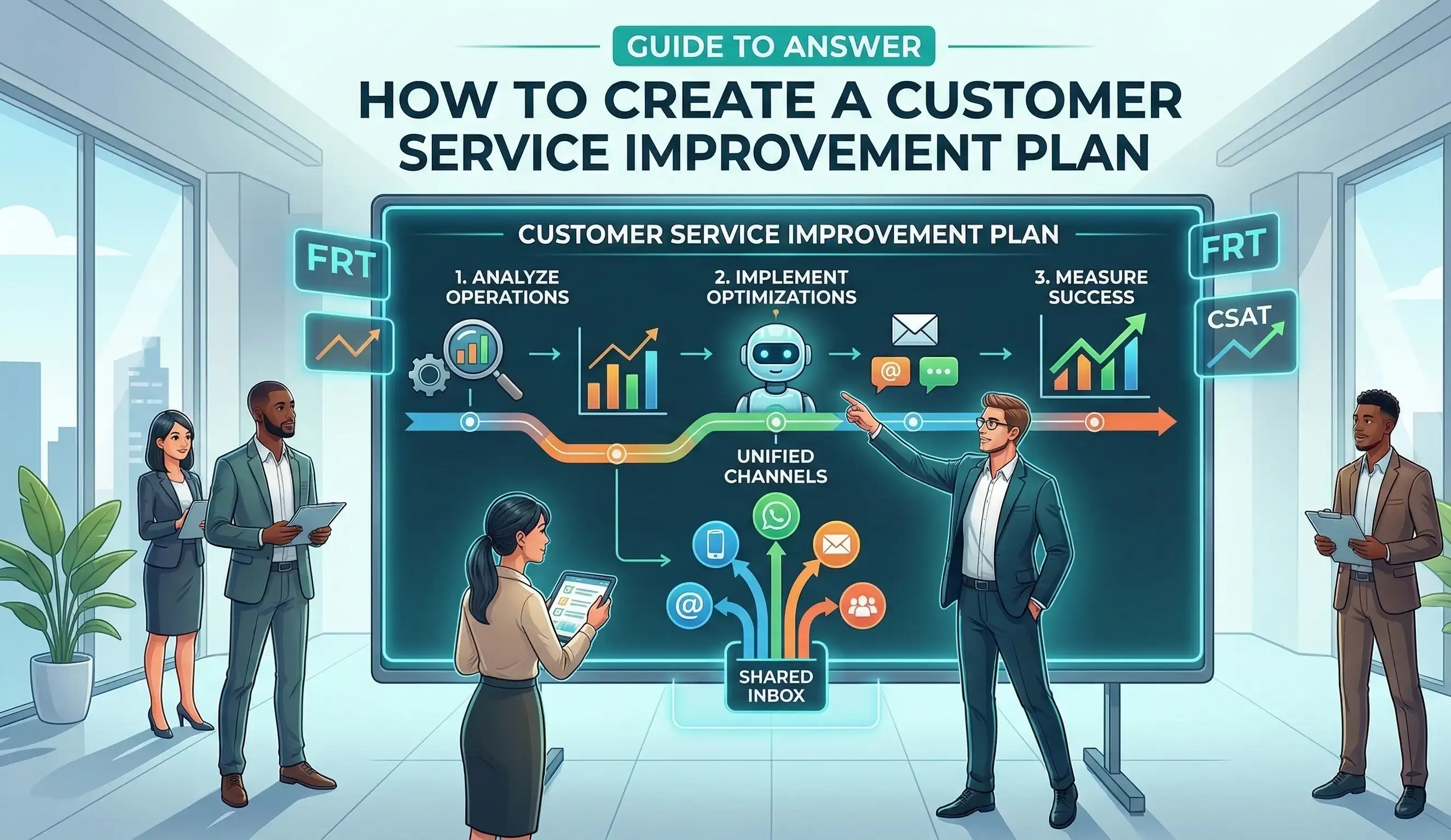 Plan d'amélioration du service client : le guide ultime