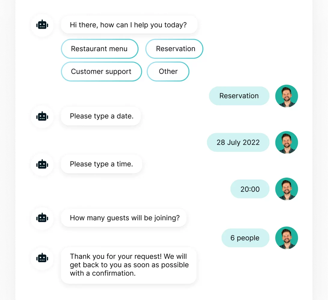 Interface screenshot showing how to enable whatsapp appointment booking within a business platform