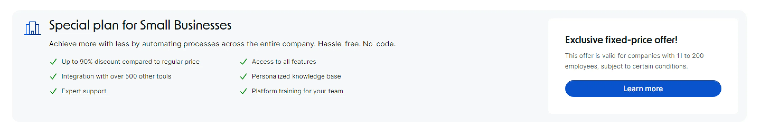 Screenshot van een gebruikersinterface die laat zien hoe tools voor workflowautomatisering werken