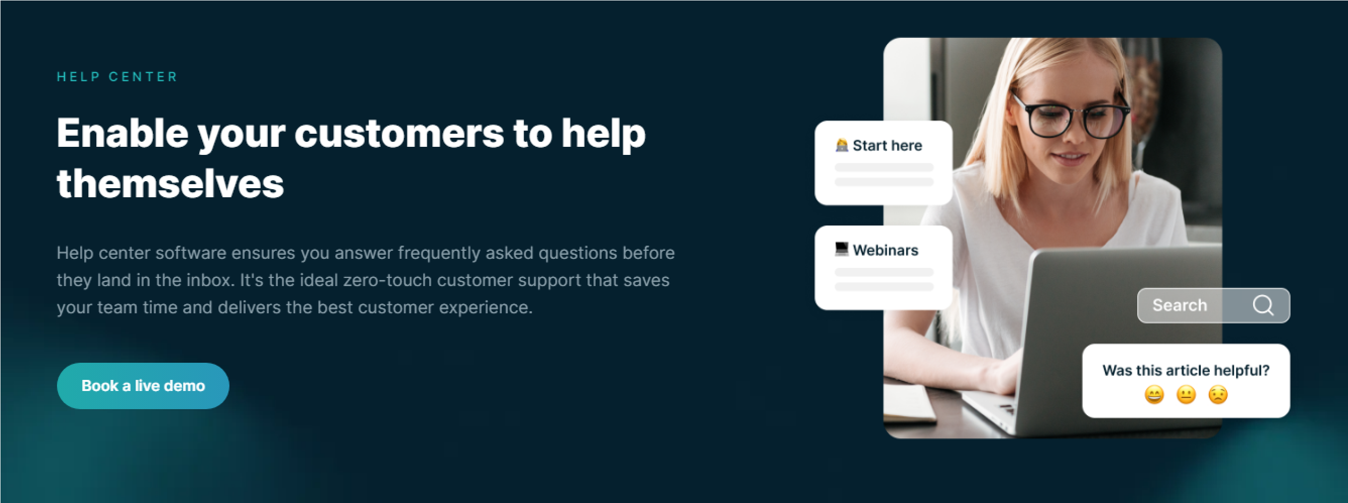 Centro de ayuda de autoservicio