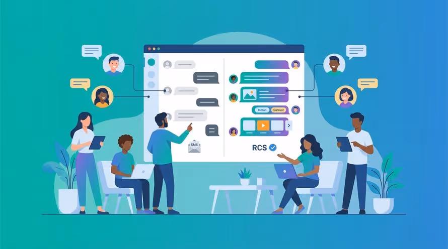 RCS versus SMS: hoe Rich Messaging de klantervaring verbetert
