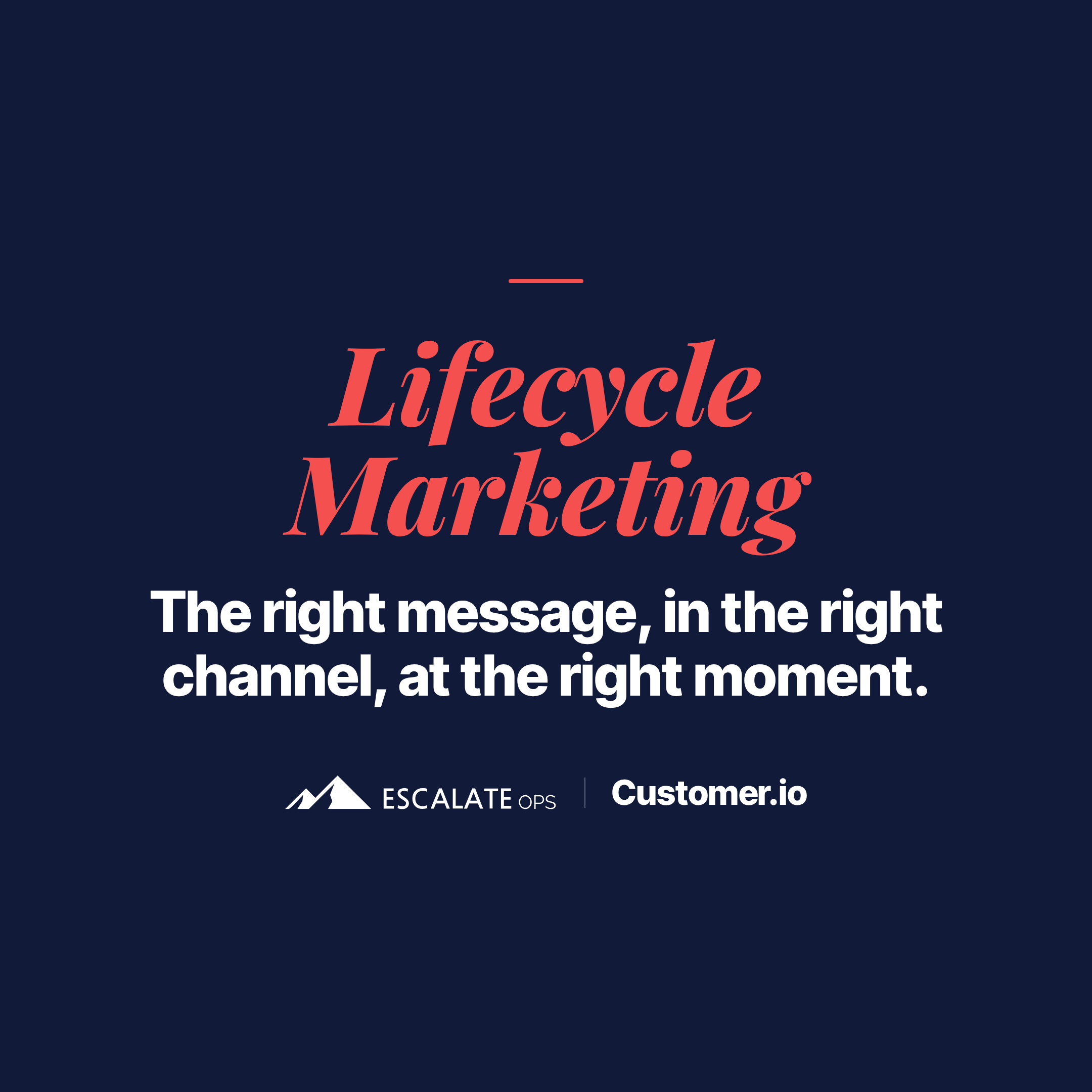 Lifecycle marketing guide
