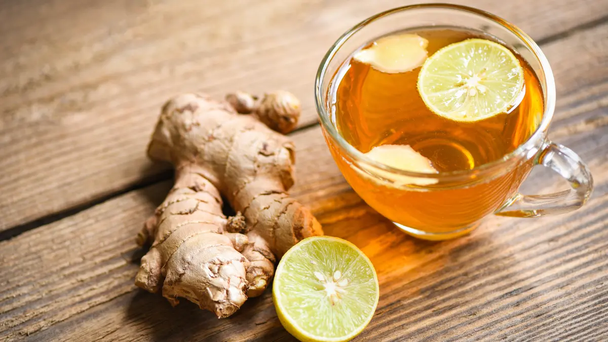 Čaj od đumbira s limunom