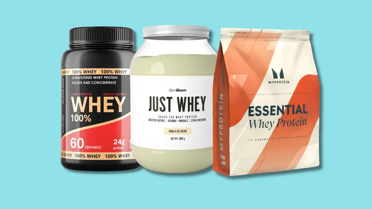 Whey proteini od sports nutritiona, gym beama i essential whey protein od My Protein kao opcije proteina za debljanje