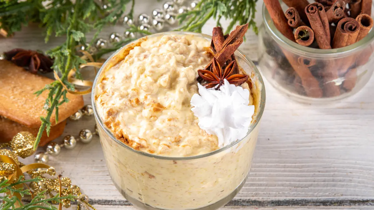 Zobene pahuljice s cimetom ranije kuhane da se dobije na mekoći