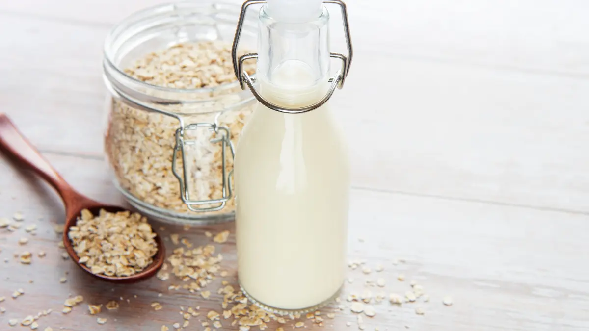 oats with raw milk