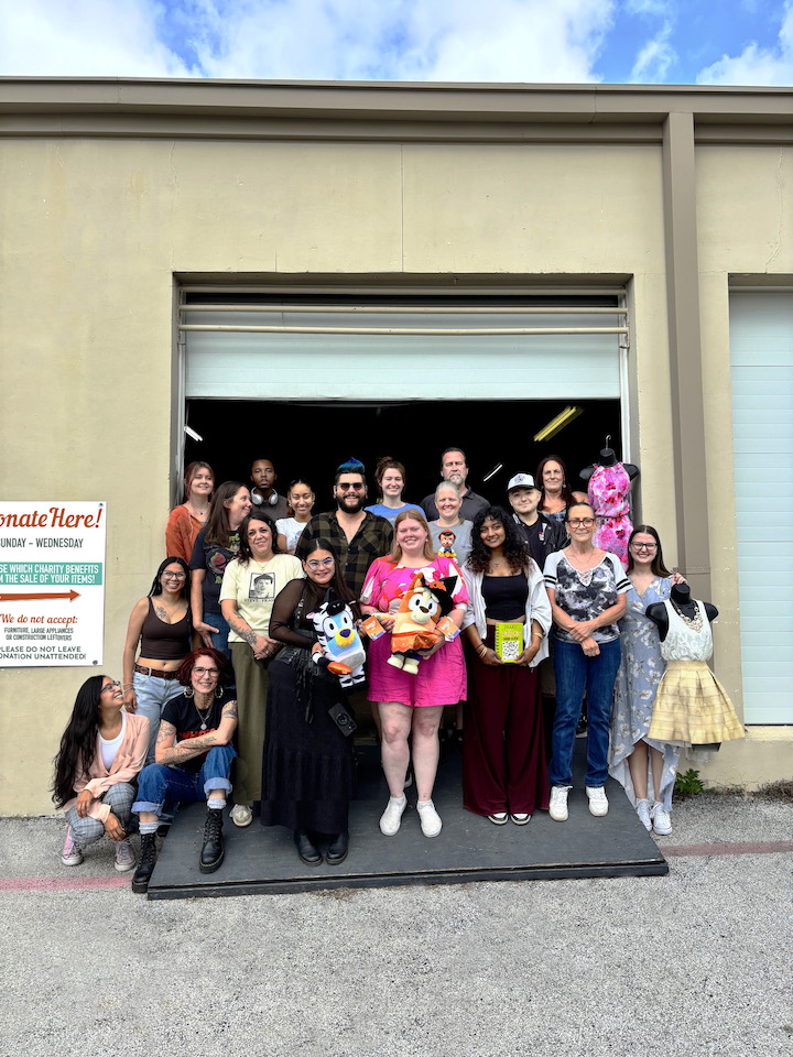 Thrift for Good® warehouse team based in Hurst, Texas, DFW Area