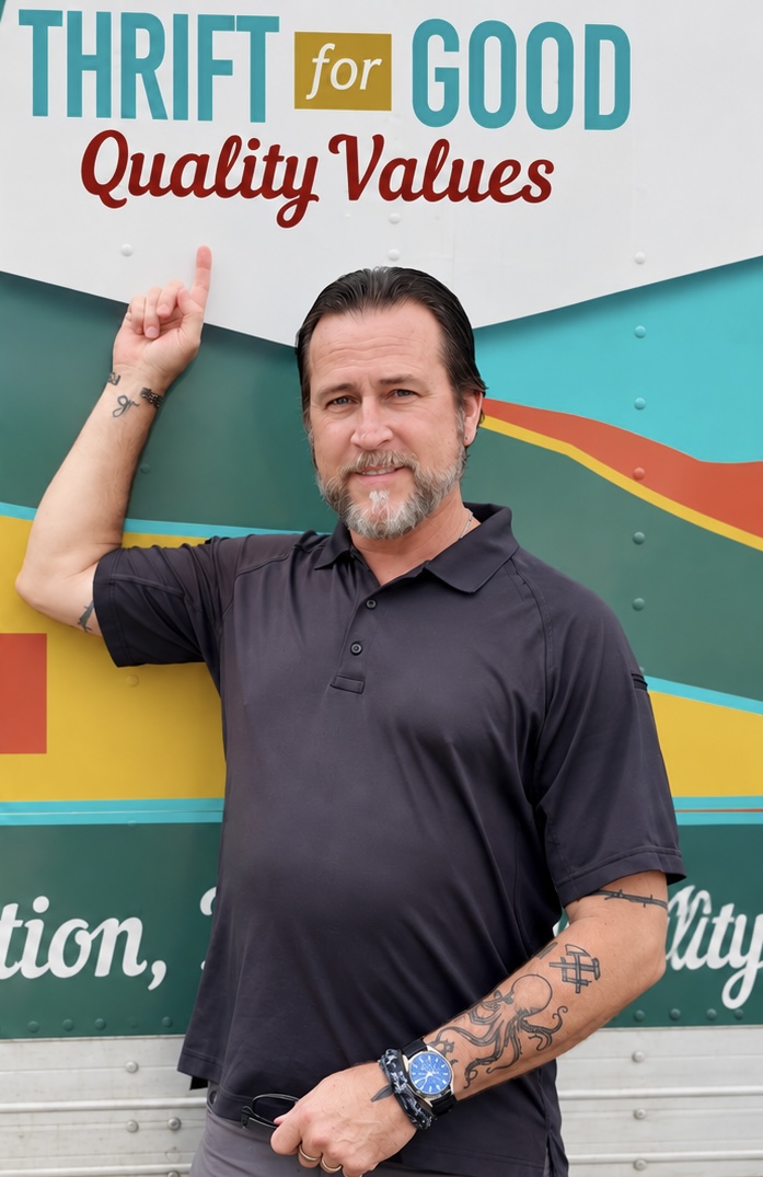 Jason Calloway, Regional Store Manager at Thrift for Good®