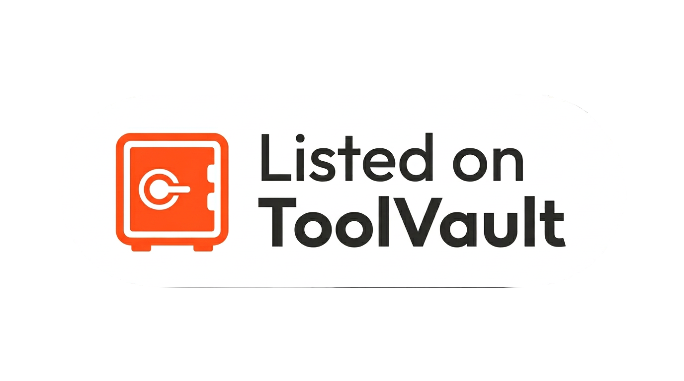 Listed on ToolVault