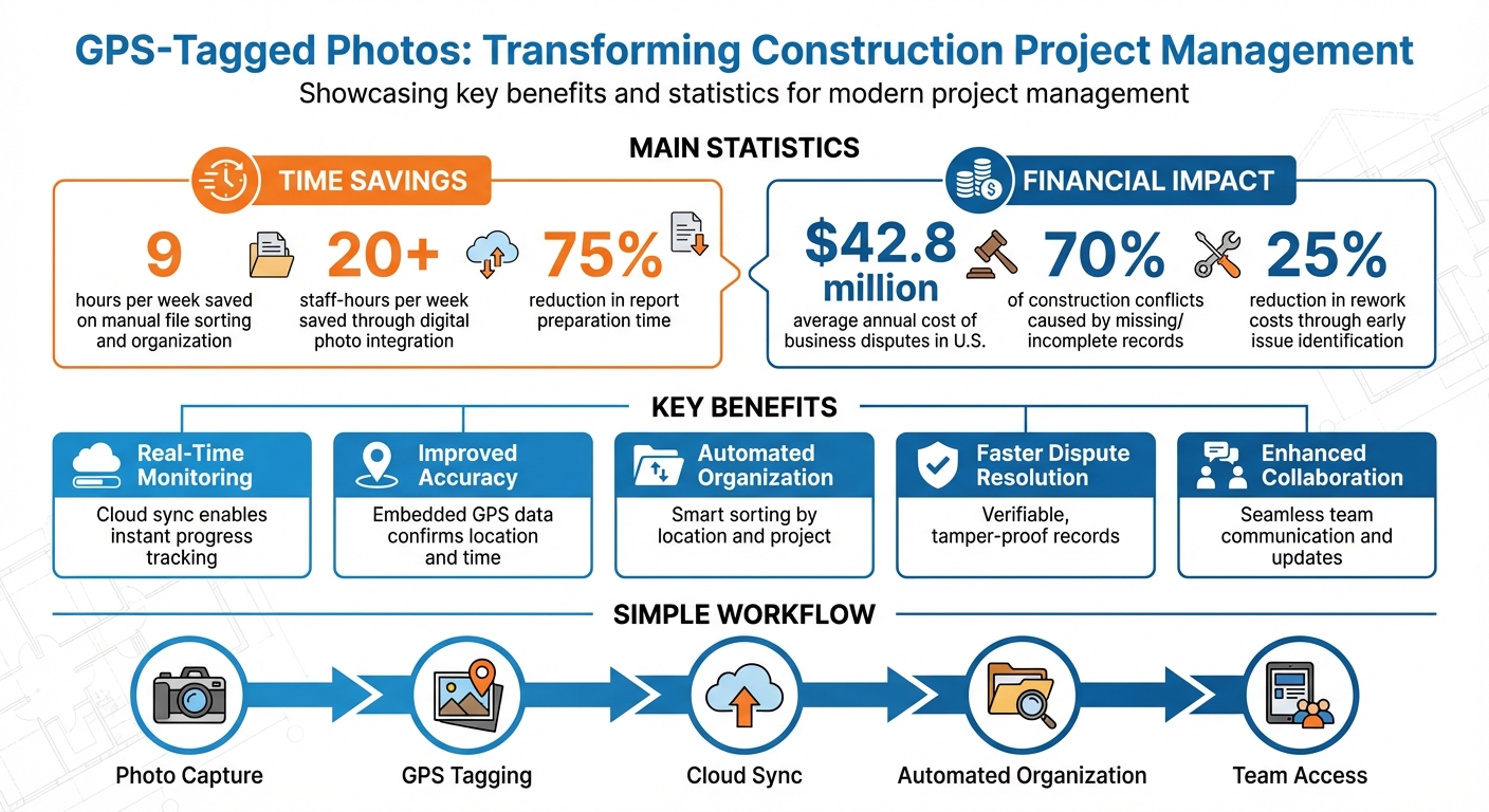 GPS-Tagged Photos Impact on Construction Efficiency and Cost Savings